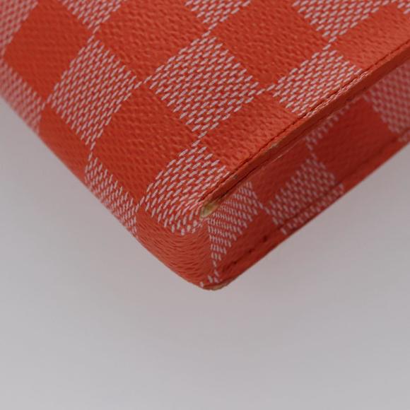 LOUIS VUITTON Damier Color Elemon Clutch Bag Orange Pimon N41299 LV Auth BD015 - Picture 16 of 16